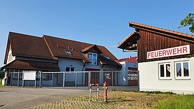 Feuerwehrhaus Außenbereich